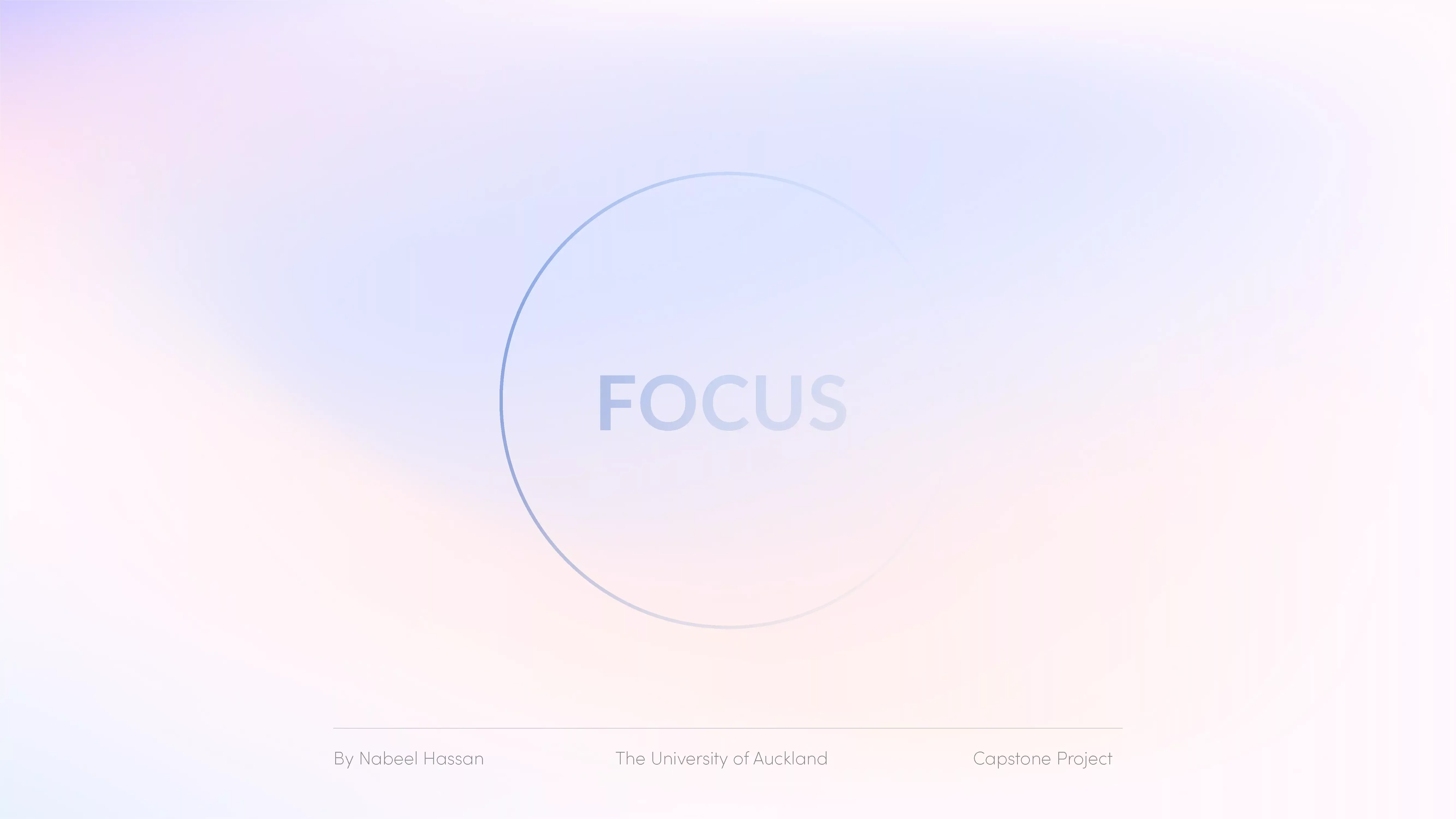 Focus